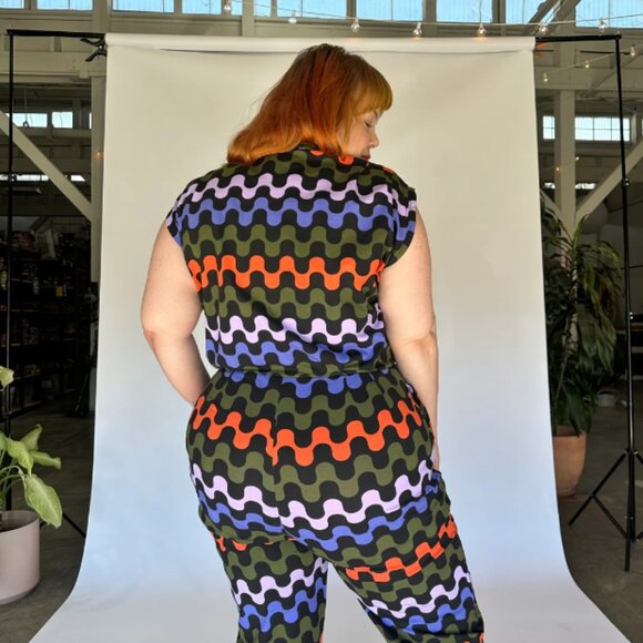NOOWORKS Magic Suit in Ditto print - 3XL - Picture 4 of 5